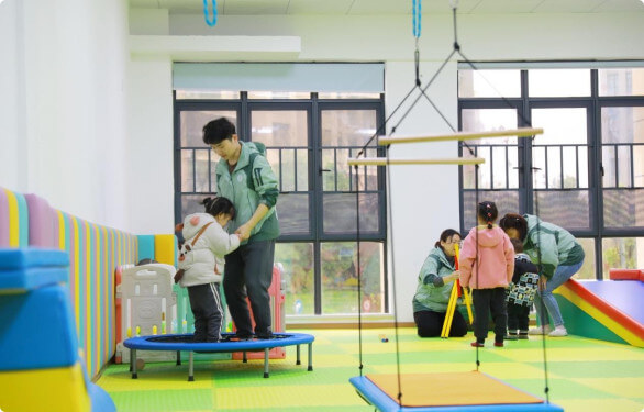 长沙县茁越儿童服务中心感觉统合训练室