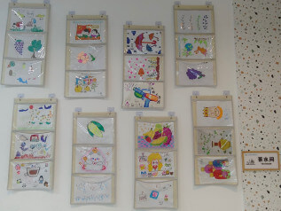 长沙县茁越儿童服务中心作品墙