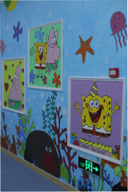 长沙县茁越儿童服务中心公共区域一角